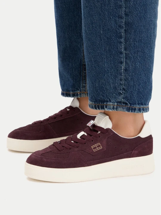 Zdjęcie produktu Sneakersy Tommy Jeans The Greenwich Edge Max EN0EN03122 Bordowy