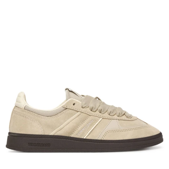 Zdjęcie produktu Sneakersy Tommy Jeans The Greenwich Edge Suede EN0EN02924 Beżowy