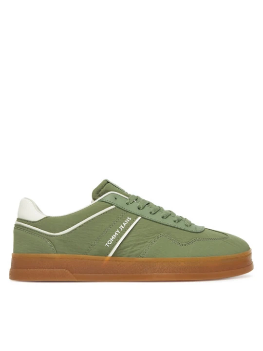 Zdjęcie produktu Sneakersy Tommy Jeans The Greenwich Mix Media EM0EM01586 Zielony