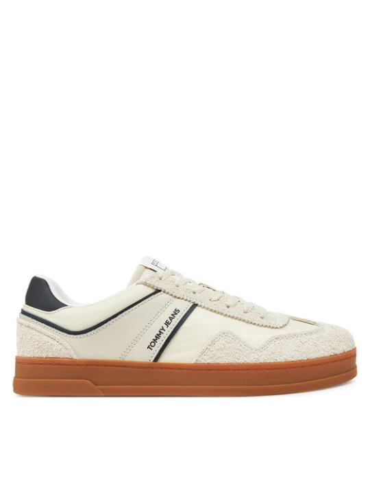 Zdjęcie produktu Sneakersy Tommy Jeans The Greenwich Mix Media EM0EM01606 Beżowy
