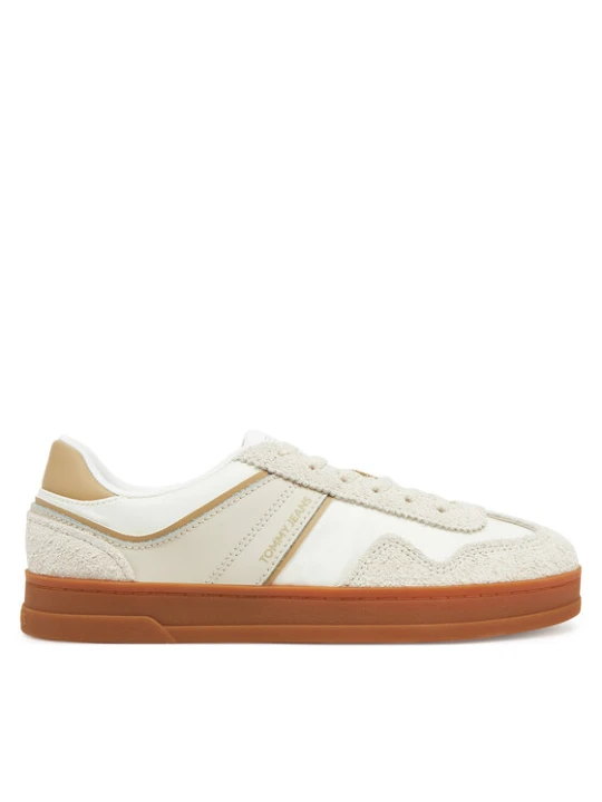 Zdjęcie produktu Sneakersy Tommy Jeans The Greenwich Mix Media EN0EN02730 Beżowy