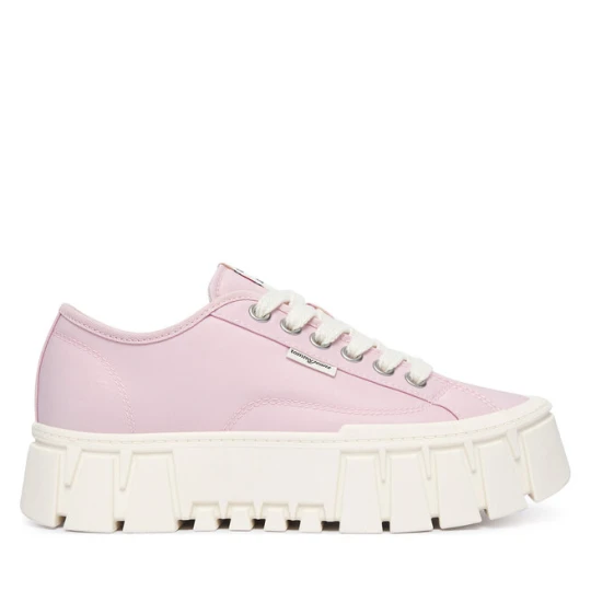 Zdjęcie produktu Sneakersy Tommy Jeans Tj Platform Sneaker EN0EN03098 Różowy jasny