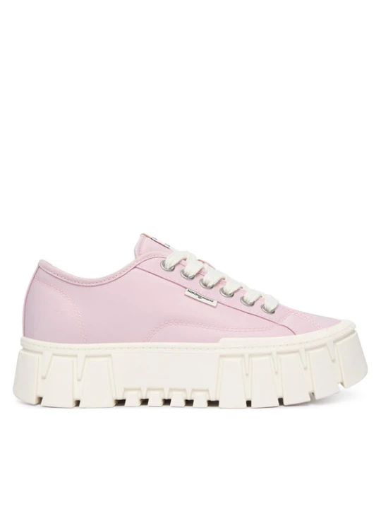 Zdjęcie produktu Sneakersy Tommy Jeans Tj Platform Sneaker EN0EN03098 Różowy jasny