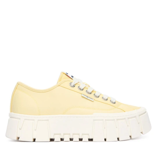 Zdjęcie produktu Sneakersy Tommy Jeans Tj Platform Sneaker EN0EN03098 Żółty jasny