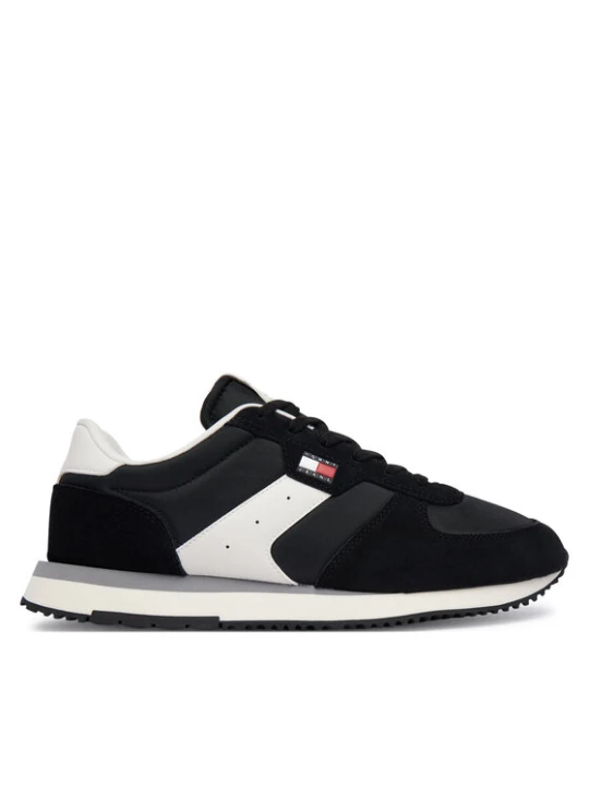 Zdjęcie produktu Sneakersy Tommy Jeans Tjm Eva Runner Mix Material EM0EM01737 Czarny