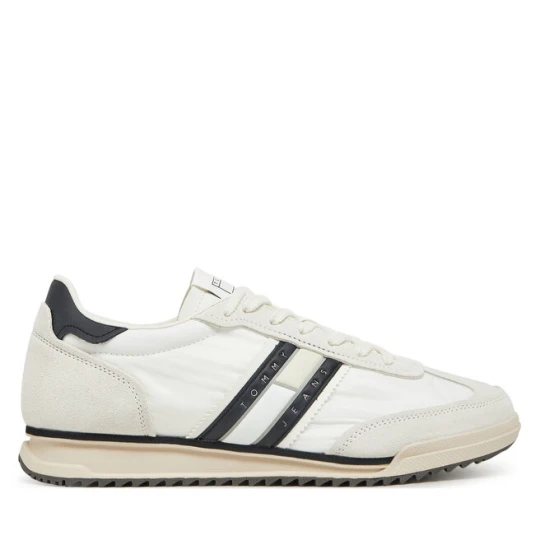 Zdjęcie produktu Sneakersy Tommy Jeans Tjm Retro Runner Cleated EM0EM01527 Biały