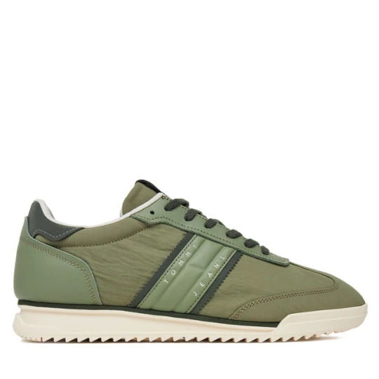 Zdjęcie produktu Sneakersy Tommy Jeans Tjm Runner Cleated Mix Mat. EM0EM01598 Zielony
