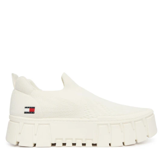 Zdjęcie produktu Sneakersy Tommy Jeans Tjw Chunky Knit Sneaker EN0EN03014 Biały