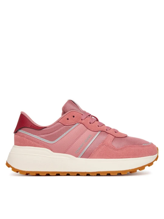 Zdjęcie produktu Sneakersy Tommy Jeans Tjw Cleated Runner EN0EN02788 Różowy