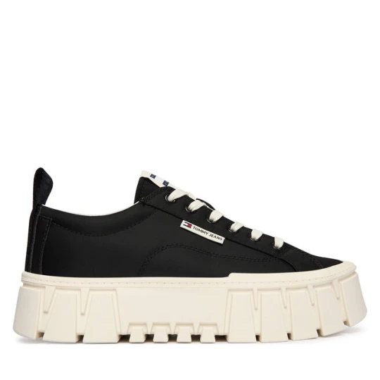 Zdjęcie produktu Sneakersy Tommy Jeans Tjw Flatform Chunky Sneaker EN0EN03036 Czarny