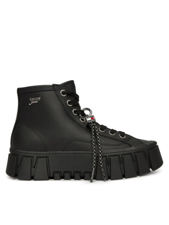 Zdjęcie produktu Sneakersy Tommy Jeans Tjw Platform Sneaker Leather Mc EN0EN03133 Czarny