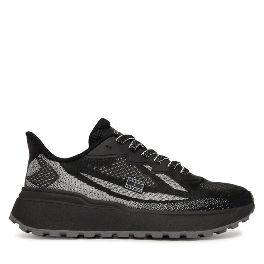 Zdjęcie produktu Sneakersy Tommy Jeans Tjw Sporty Knit Runner EN02962 Czarny