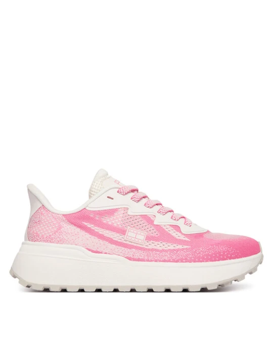 Zdjęcie produktu Sneakersy Tommy Jeans Tjw Sporty Knit Runner EN02962 Kremowy