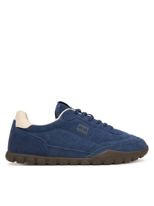 Zdjęcie produktu Sneakersy Tommy Jeans Tommy Jeans Low Suede Runner EM0EM01800 Granatowy