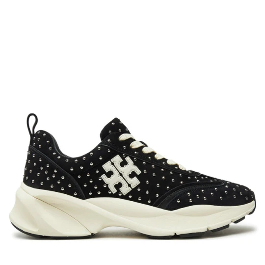 Zdjęcie produktu Sneakersy Tory Burch Good Luck Studded Trainer 161961 Czarny