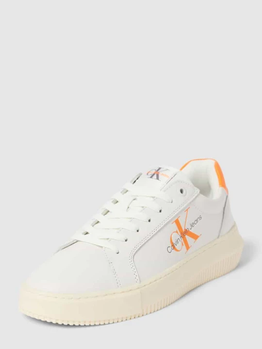 Zdjęcie produktu Sneakersy typu chunky z detalem z logo Calvin Klein Jeans Biały