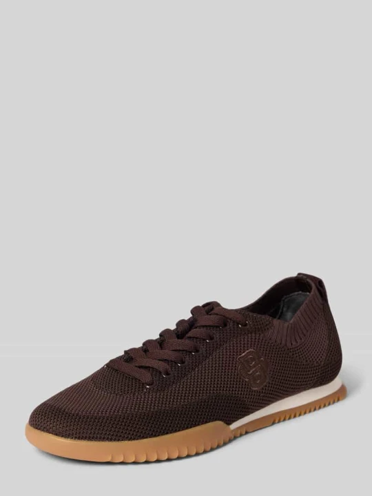 Zdjęcie produktu Sneakersy w niskim kroju w siateczce model 'Carlynn_Lowp_knsd' Boss Ciemnobrązowy