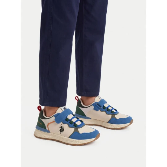 Zdjęcie produktu Sneakersy U.S. Polo Assn. EO-ALEX001K/6TY1 Écru Kremowy