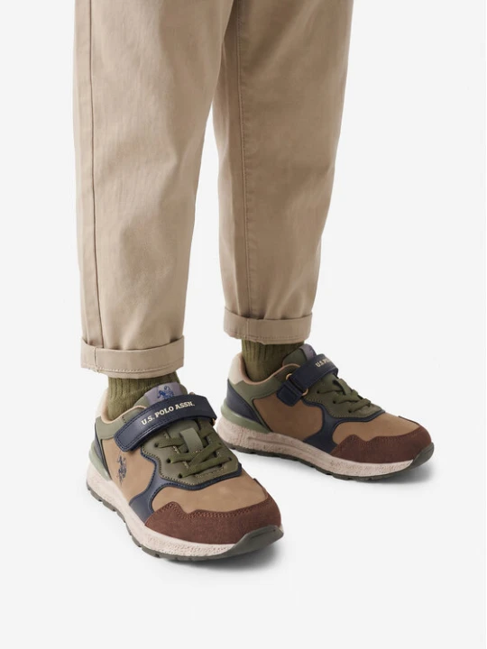 Zdjęcie produktu Sneakersy U.S. Polo Assn. EO-MAGIC001K / GY1 Brązowy