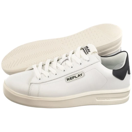 Zdjęcie produktu Sneakersy Universty M Prime 2 GMZ4O.000.C0011L RZ4O0011L 0062 White / Black (RP23-a) Replay