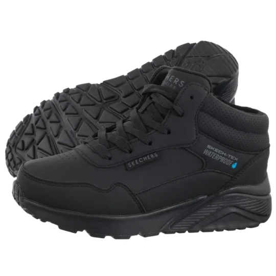 Zdjęcie produktu Sneakersy Uno Lite Aqua Ave Black 417009L / BBK (SK278-a) Skechers