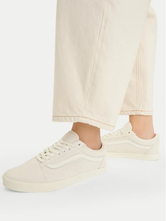 Zdjęcie produktu Sneakersy Vans Old Skool VN000D0ECCZ1 Écru Kremowy
