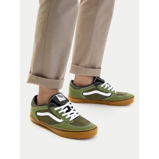 Zdjęcie produktu Sneakersy Vans Rowley Classic VN000SF4EMB1 Zielony