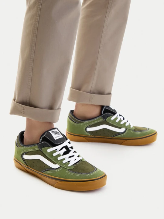 Zdjęcie produktu Sneakersy Vans Rowley Classic VN000SF4EMB1 Zielony
