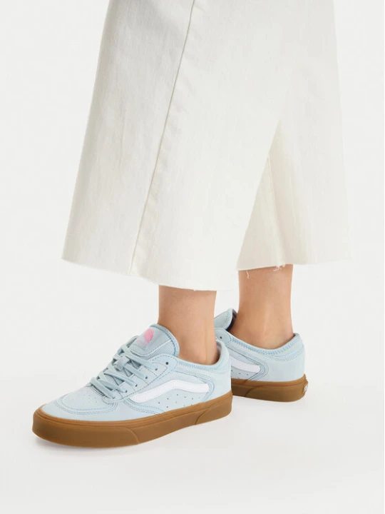 Zdjęcie produktu Sneakersy Vans Rowley Classic VN000SF4FOA1 Błękitny Niebieski jasny