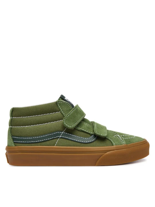 Zdjęcie produktu Sneakersy Vans Sk8-Mid Reissue V VN000CYRGRK1 Zielony ciemny