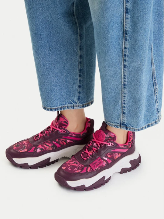 Zdjęcie produktu Sneakersy Versace Jeans Couture 79VA3SVG Bordowy
