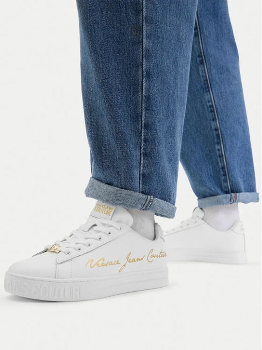 Zdjęcie produktu Sneakersy Versace Jeans Couture 80VA3SKL ZPB77 G03 Biały