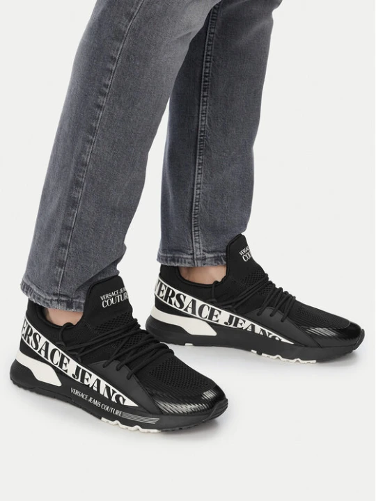 Zdjęcie produktu Sneakersy Versace Jeans Couture 80YA3SA3 Czarny