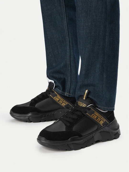 Zdjęcie produktu Sneakersy Versace Jeans Couture 80YA3SC2 Czarny