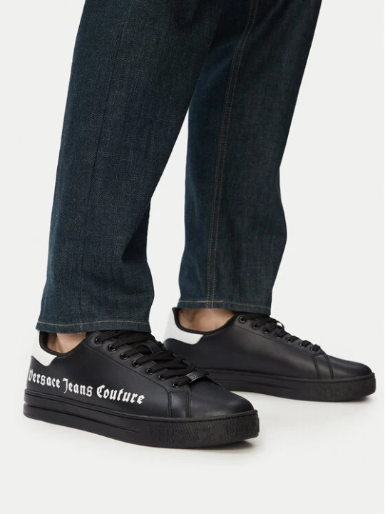 Zdjęcie produktu Sneakersy Versace Jeans Couture 80YA3SKC Czarny