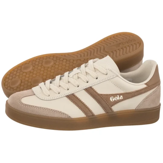 Zdjęcie produktu Sneakersy Viper Leather Off White / Bone / Light Caramel / Gum CLB744 (GO1-a) Gola