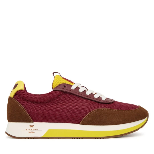 Zdjęcie produktu Sneakersy Weekend Max Mara 2615761054650 Bordowy