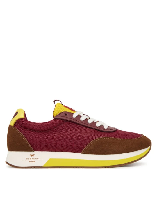 Zdjęcie produktu Sneakersy Weekend Max Mara 2615761054650 Bordowy