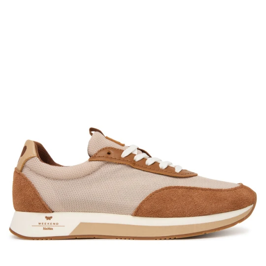 Zdjęcie produktu Sneakersy Weekend Max Mara 2615761054650 Brązowy