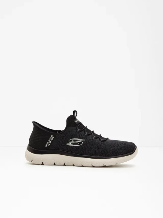 Zdjęcie produktu Sneakersy wsuwane Skechers BonPrix czarny