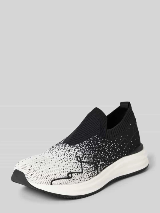 Zdjęcie produktu Sneakersy wsuwane z profilowaną podeszwą Marc Cain Czarny