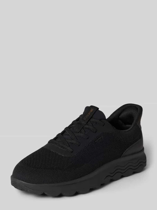 Zdjęcie produktu sneakersy wsuwane z profilowaną podeszwą model 'SPHERICA' Geox Czarny