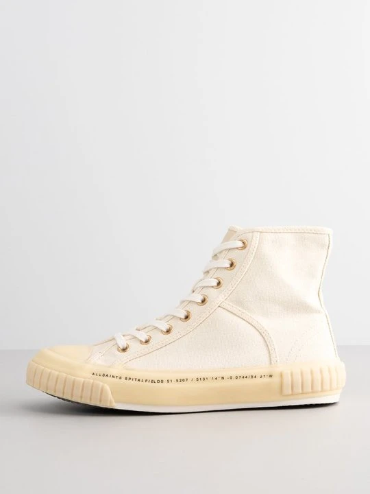 Zdjęcie produktu Sneakersy wysokie AllSaints biały