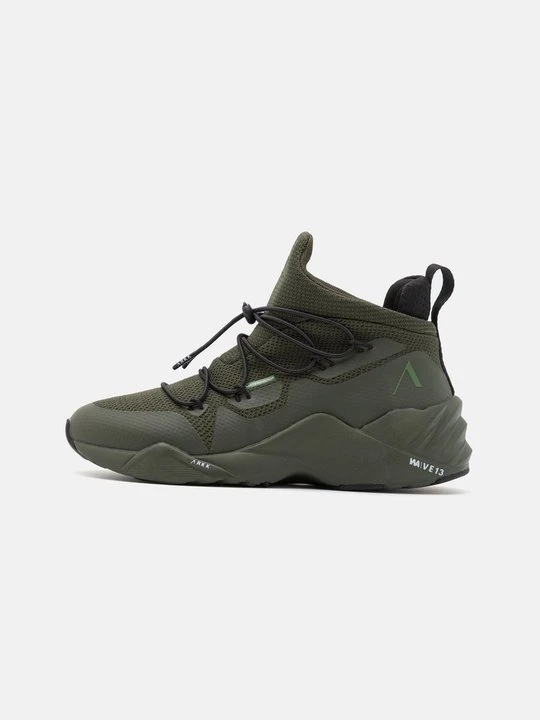 Zdjęcie produktu Sneakersy wysokie ARKK Copenhagen ciemnozielony