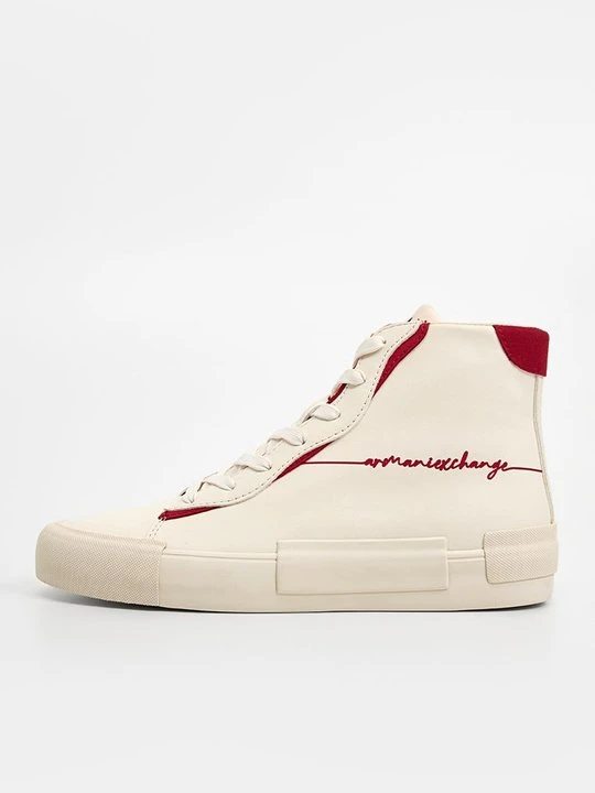 Zdjęcie produktu Sneakersy wysokie Armani Exchange biały