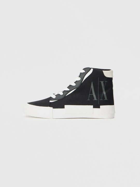 Zdjęcie produktu Sneakersy wysokie Armani Exchange czarny