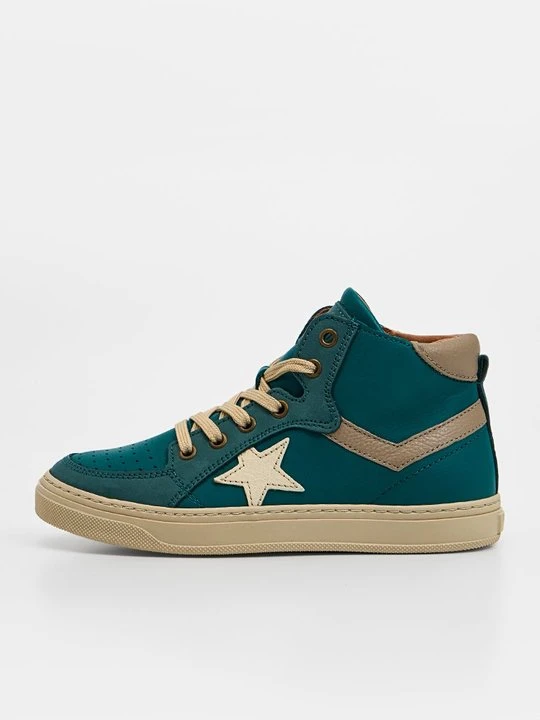 Zdjęcie produktu Sneakersy wysokie Bisgaard petrol