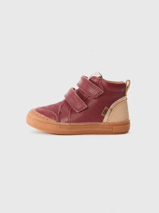Zdjęcie produktu Sneakersy wysokie Bisgaard bordowy