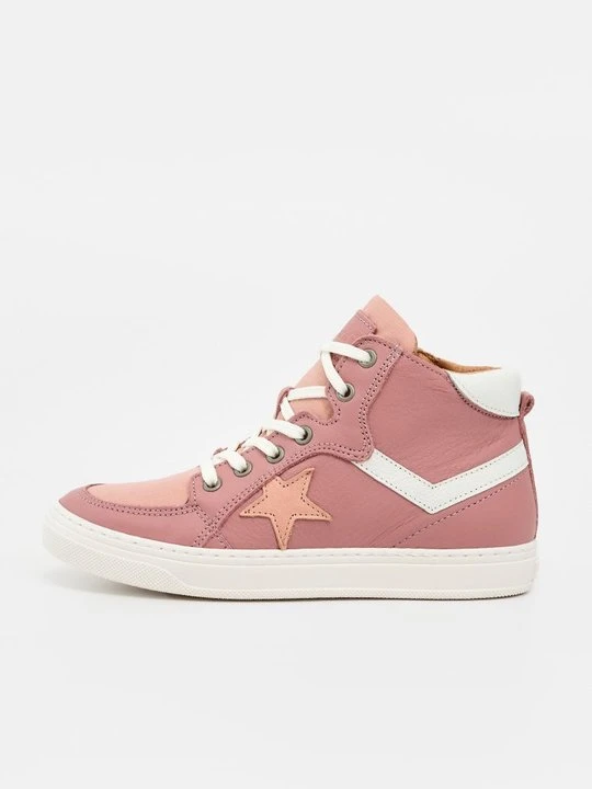 Zdjęcie produktu Sneakersy wysokie Bisgaard jasnoróżowy