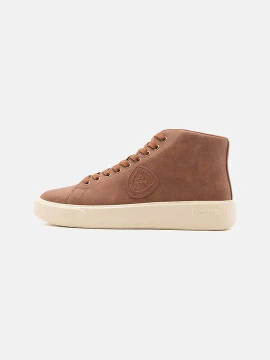 Zdjęcie produktu Sneakersy wysokie Blauer koniakowy